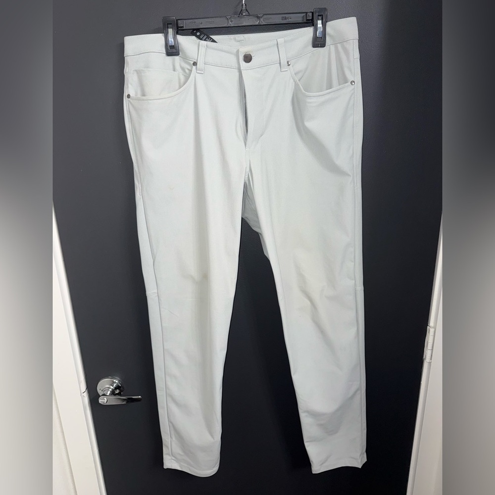 Lululemon Light Gray ABC Pants